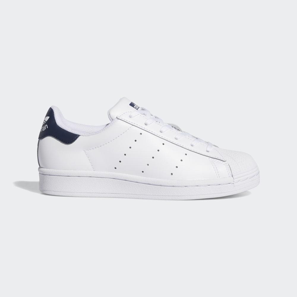 Adidas Boys' Superstar Stan Smith Shell Toe Originals Shoes White/Navy Ireland FX3913